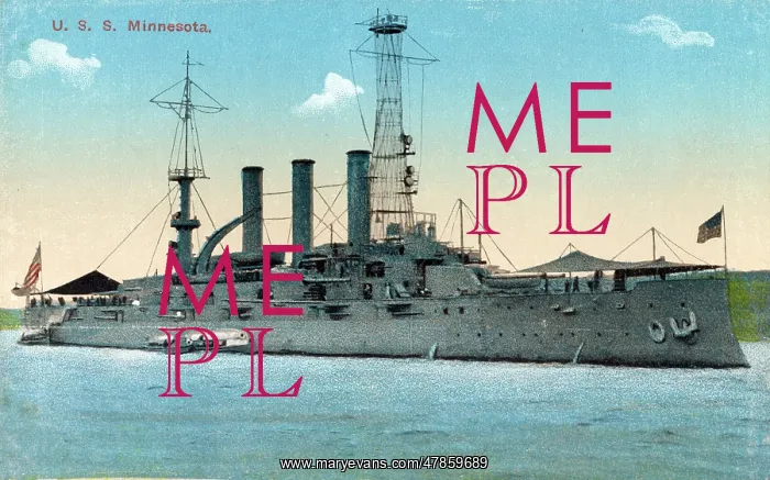 : USS Minnesota (BB-22) - Connecticut-class pre-dreadnought : USS Minnesota (BB-22) - Connecticut-class pre-dreadnought