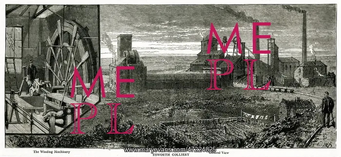 : Usworth Colliery - 1881 : Usworth Colliery - 1881