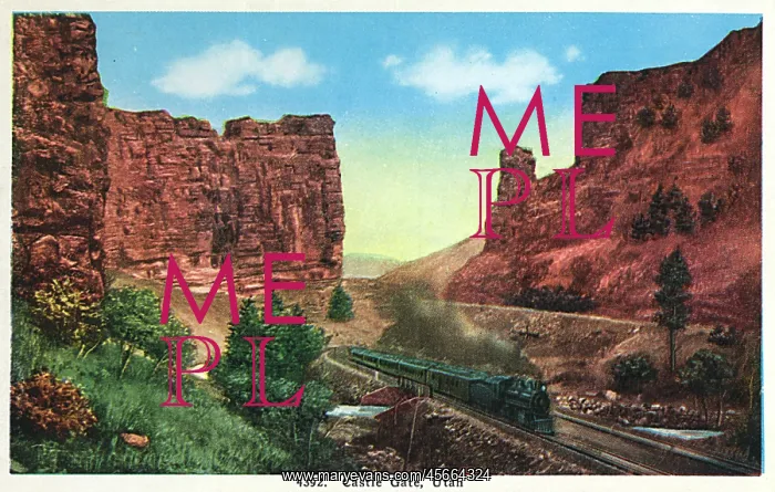  : Utah - Castle Gate, Price River Canyon