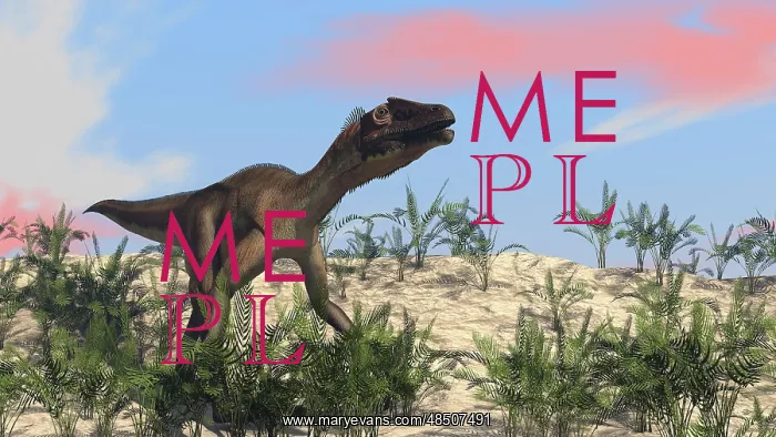  : Utahraptor in an arid climate