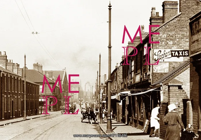  : Uttoxeter Road, Longton early 1900's