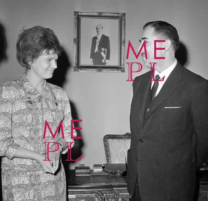 : V. V. Tereshkova on a visit to Lebanon : V. V. Tereshkova on a visit to Lebanon