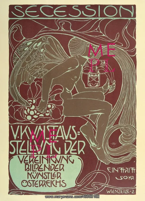: Bill for V. Vienna Secession Art Exhibition : Bill for V. Vienna Secession Art Exhibition