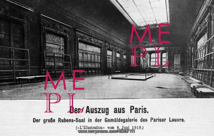 : Vacation of the Louvre, 1918 : Vacation of the Louvre, 1918