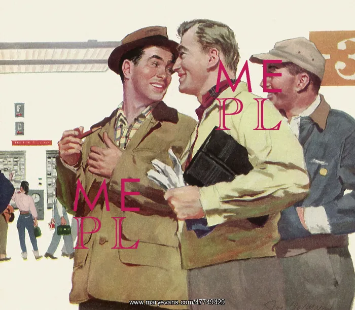 : Three Vacationing Men