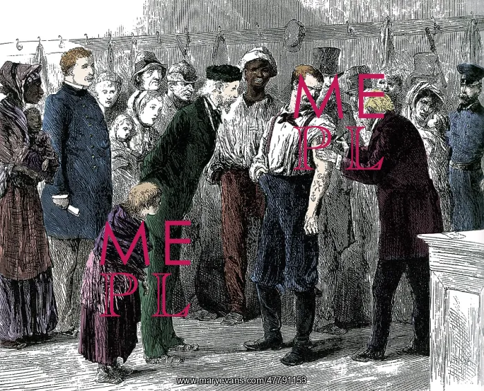 : Vaccinating the Poor, Smallpox Epidemic, 1872 : Vaccinating the Poor, Smallpox Epidemic, 1872