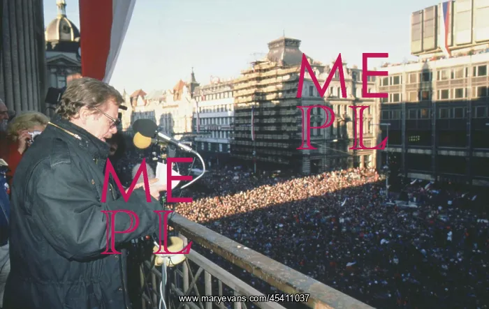: Vaclav Havel - demonstration - Human Rights Day : Vaclav Havel - demonstration - Human Rights Day