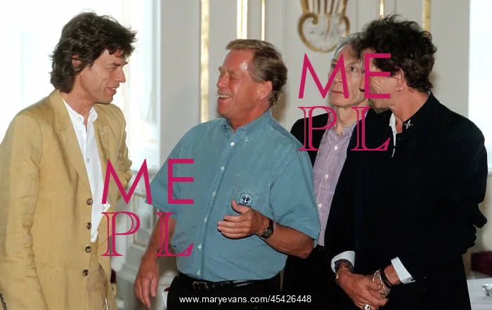 : Vaclav Havel - Mick Jagger - Keith Richards : Vaclav Havel - Mick Jagger - Keith Richards