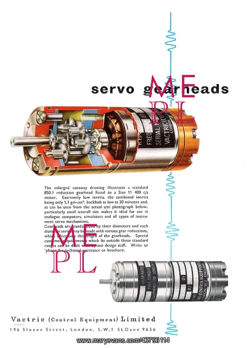 : Vactric Servo Gearheads : Vactric Servo Gearheads