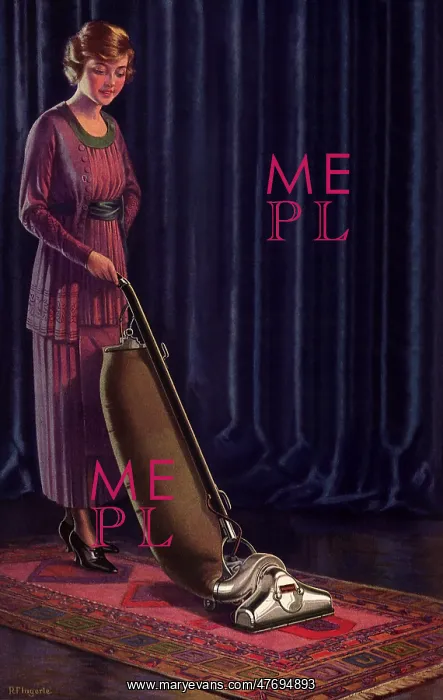  : Vacuuming in Violet