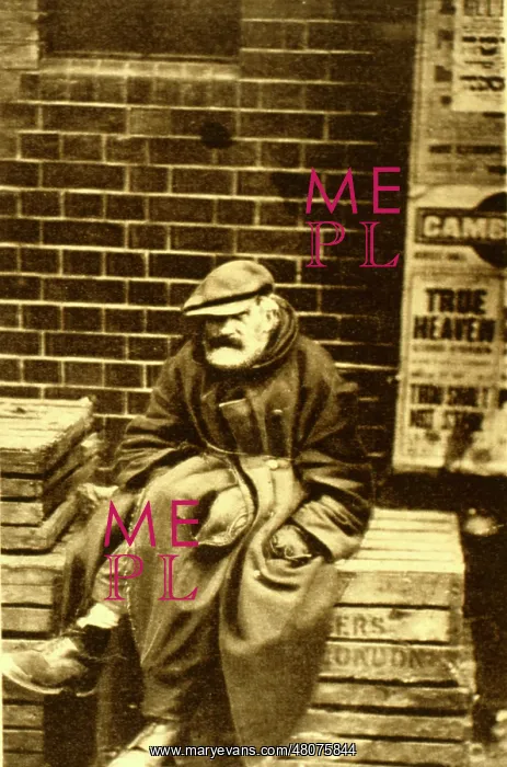 : Vagrant in the East End of London : Vagrant in the East End of London