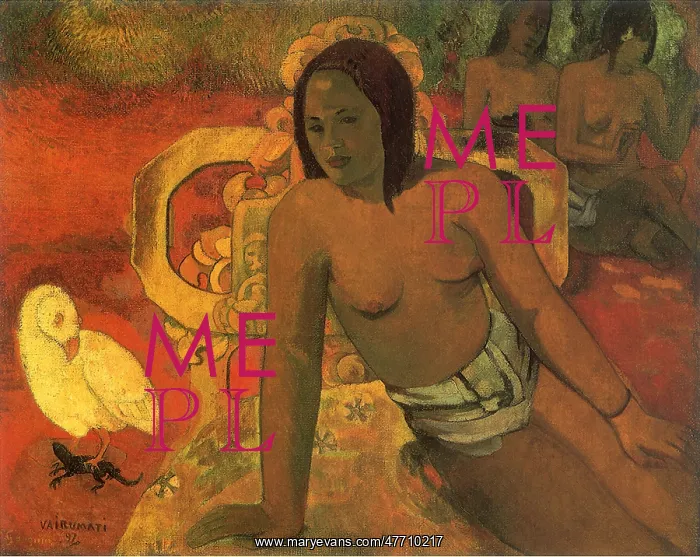  : Vairumati, by Gauguin