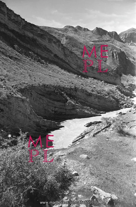 : Vakhsh River in Tajik SSR : Vakhsh River in Tajik SSR