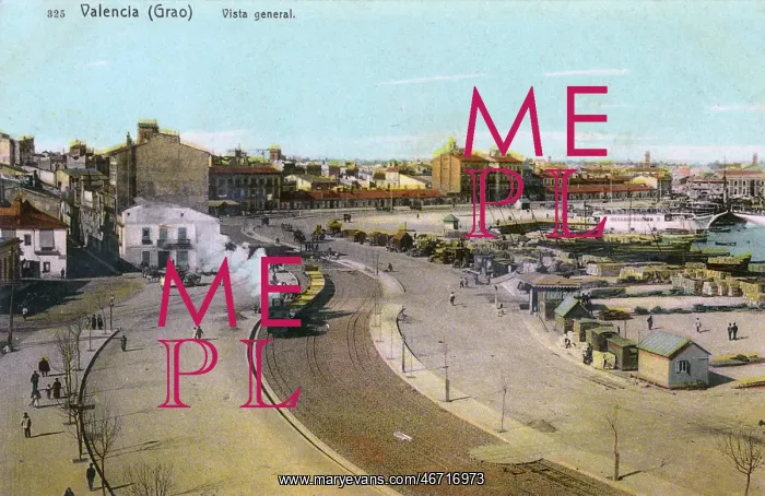  : Valencia, Spain - Grao (Harbour) - General View