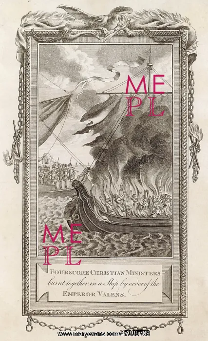 : VALENS BURNS CHRISTIANS : VALENS BURNS CHRISTIANS