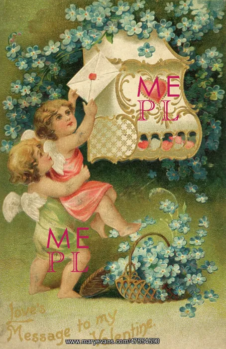 : Valentines day postcard : Valentines day postcard