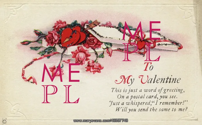  : Valentine's Day postcard