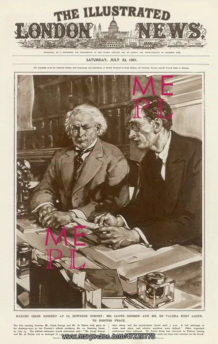 : De Valera and Lloyd George : De Valera and Lloyd George
