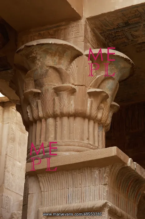 : Valley of the Artisans. Temple of Hathor and Maat. Inside vi : Valley of the Artisans. Temple of Hathor and Maat. Inside vi