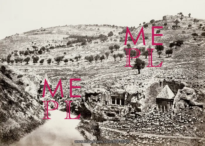: The valley of Jehoshaphat, Jerusalem : The valley of Jehoshaphat, Jerusalem