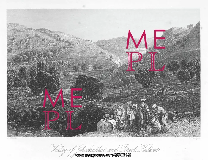  : Valley of Jehoshophat and brook of Kedrom