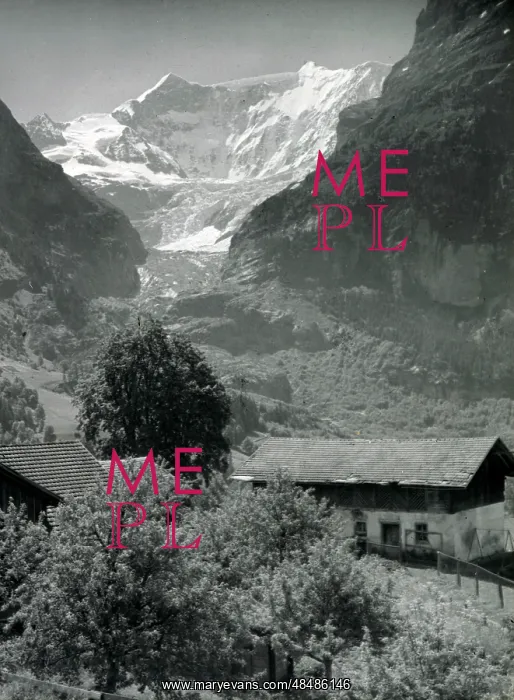  : Valley Scene, Grindelwald, Switzerland