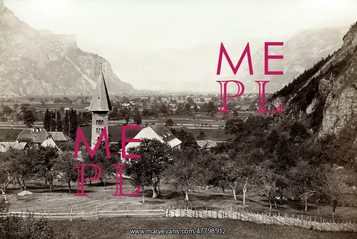 : Valley view, Meiringen, Switzerland : Valley view, Meiringen, Switzerland