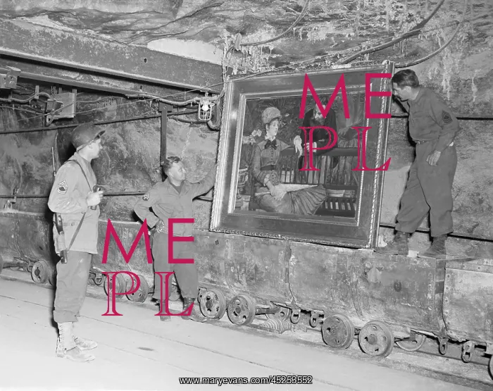: VALUE!. U.S. soldiers with Edouard Manet's, In the Conservatory : VALUE!. U.S. soldiers with Edouard Manet's, In the Conservatory