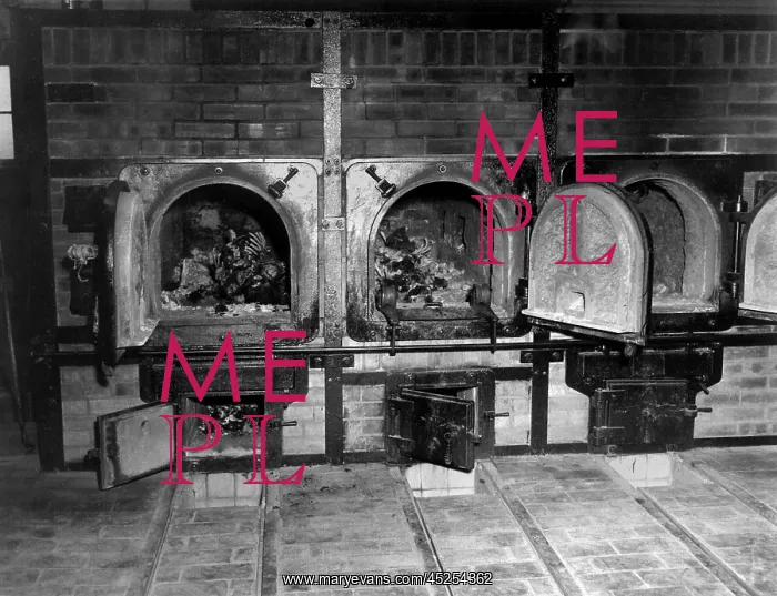 : VALUE!. Human bones in the crematorium of Buchenwald concentration camp after liberation : VALUE!. Human bones in the crematorium of Buchenwald concentration camp after liberation
