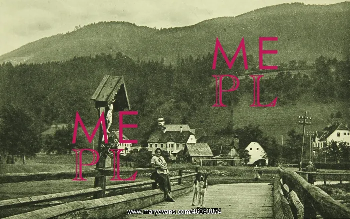 : VALUE!. Hinterstoder. 1921. Collotype. Photograph : VALUE!. Hinterstoder. 1921. Collotype. Photograph