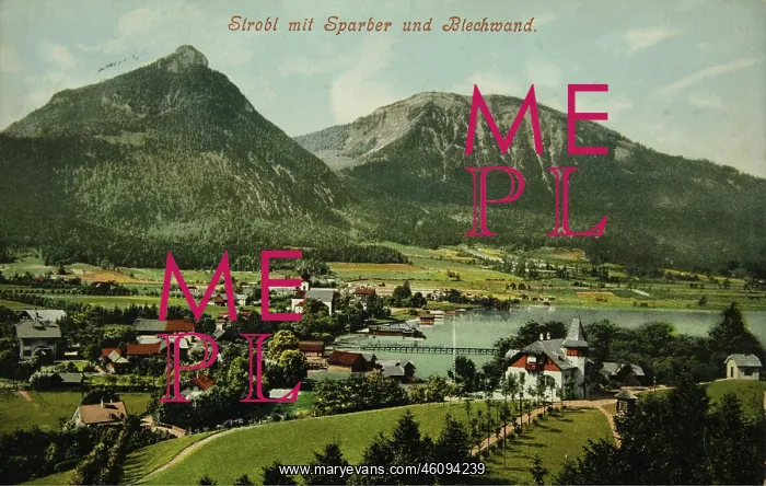 : VALUE!. Strobl. View with Sparber and Blechwand : VALUE!. Strobl. View with Sparber and Blechwand