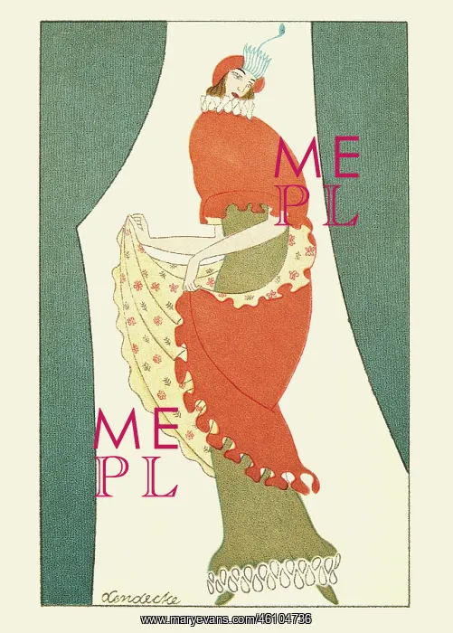 : VALUE!. Otto Lendecke. Fashion. Wiener Werkstaette-postcard No : VALUE!. Otto Lendecke. Fashion. Wiener Werkstaette-postcard No