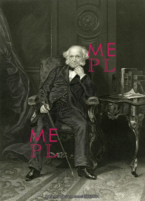 : Van Buren. Martin van Buren (1782 - 1862) Eighth president of the United States : Van Buren. Martin van Buren (1782 - 1862) Eighth president of the United States