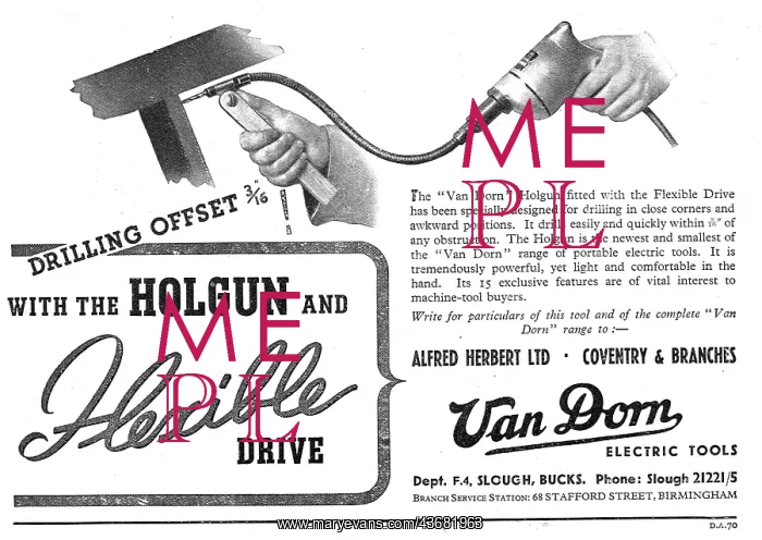 : Van Dorn Flexible Drive Holgun : Van Dorn Flexible Drive Holgun
