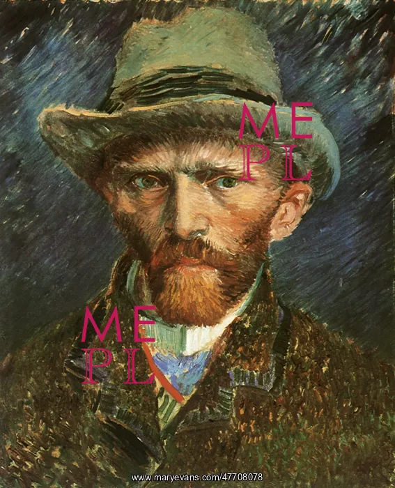  : Van Gogh self-portrait
