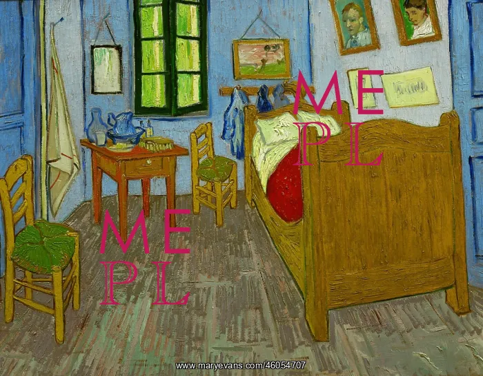 : Van Gogh's bedroom in Arles : Van Gogh's bedroom in Arles