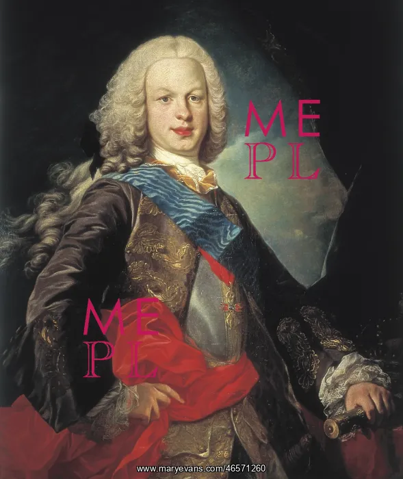 : VAN LOO, Louis Michel (1707-1771). Portrait of : VAN LOO, Louis Michel (1707-1771). Portrait of