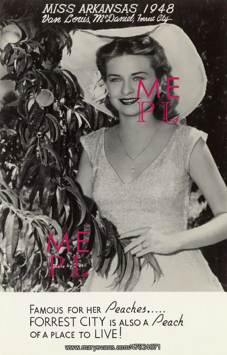 : Van Louis McDaniel, Miss Arkansas 1948 : Van Louis McDaniel, Miss Arkansas 1948