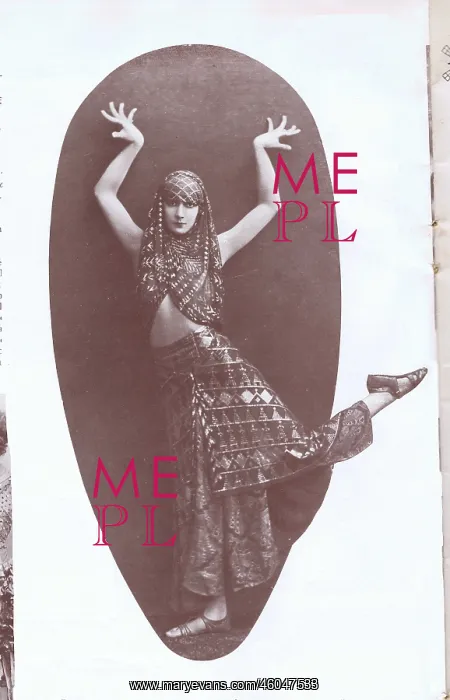 : Vana-Yami, one of the dancers at the Moulin Rouge : Vana-Yami, one of the dancers at the Moulin Rouge