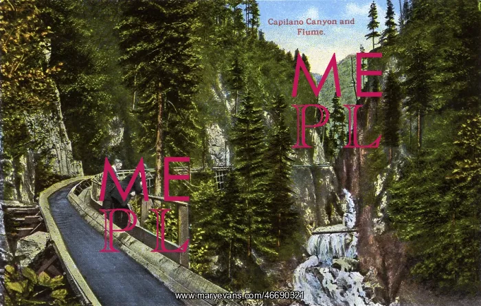 : Vancouver, Canada - Capilano Canyon and Flume : Vancouver, Canada - Capilano Canyon and Flume