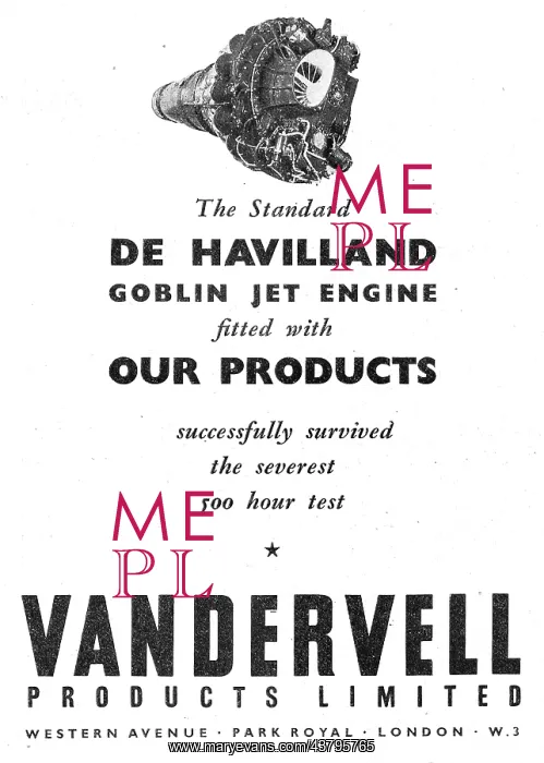 : Vandervell Bearings : Vandervell Bearings