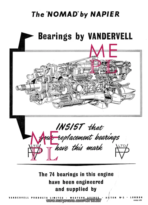 : Vandervell Bearings : Vandervell Bearings