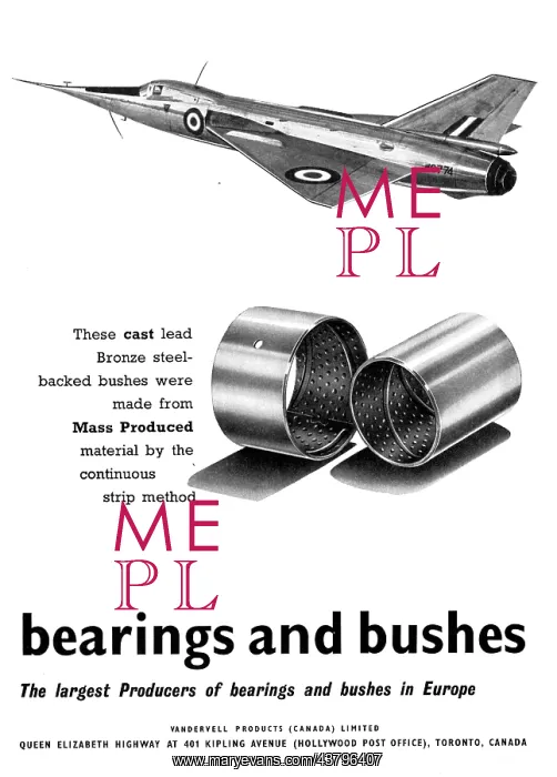 : Vandervell Bearings & Bushes : Vandervell Bearings & Bushes
