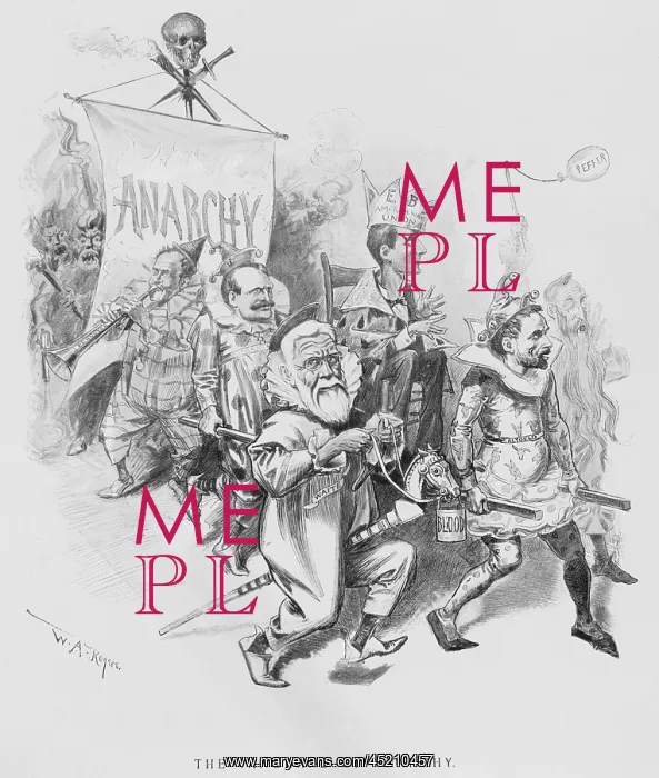 : THE VANGUARD OF ANACHY, caricatures Eugene ? : THE VANGUARD OF ANACHY, caricatures Eugene ?