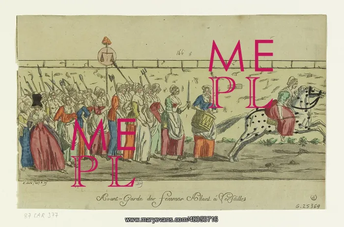 : Vanguard of Women Going To Versailles : Vanguard of Women Going To Versailles