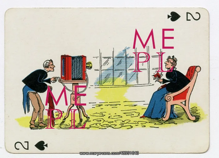 : Vanity Fair Transformation Playing Card : Vanity Fair Transformation Playing Card