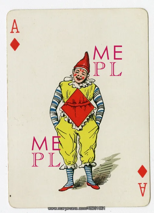 : Vanity Fair Transformation Playing Card : Vanity Fair Transformation Playing Card