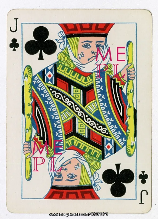 : Vanity Fair Transformation Playing Card : Vanity Fair Transformation Playing Card