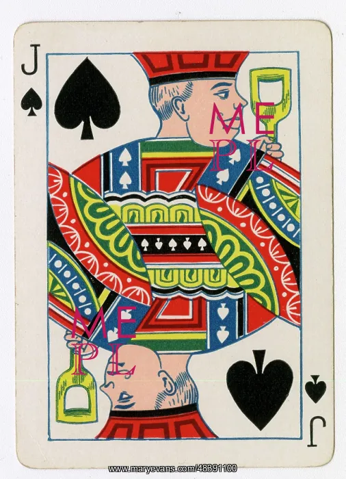 : Vanity Fair Transformation Playing Card : Vanity Fair Transformation Playing Card