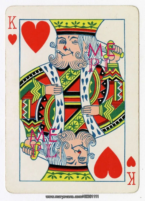: Vanity Fair Transformation Playing Card : Vanity Fair Transformation Playing Card